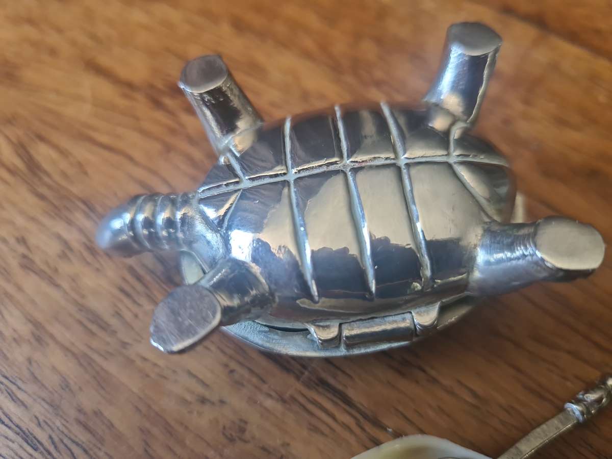 Very Rare!!! Vintage Tortoise Trinket box