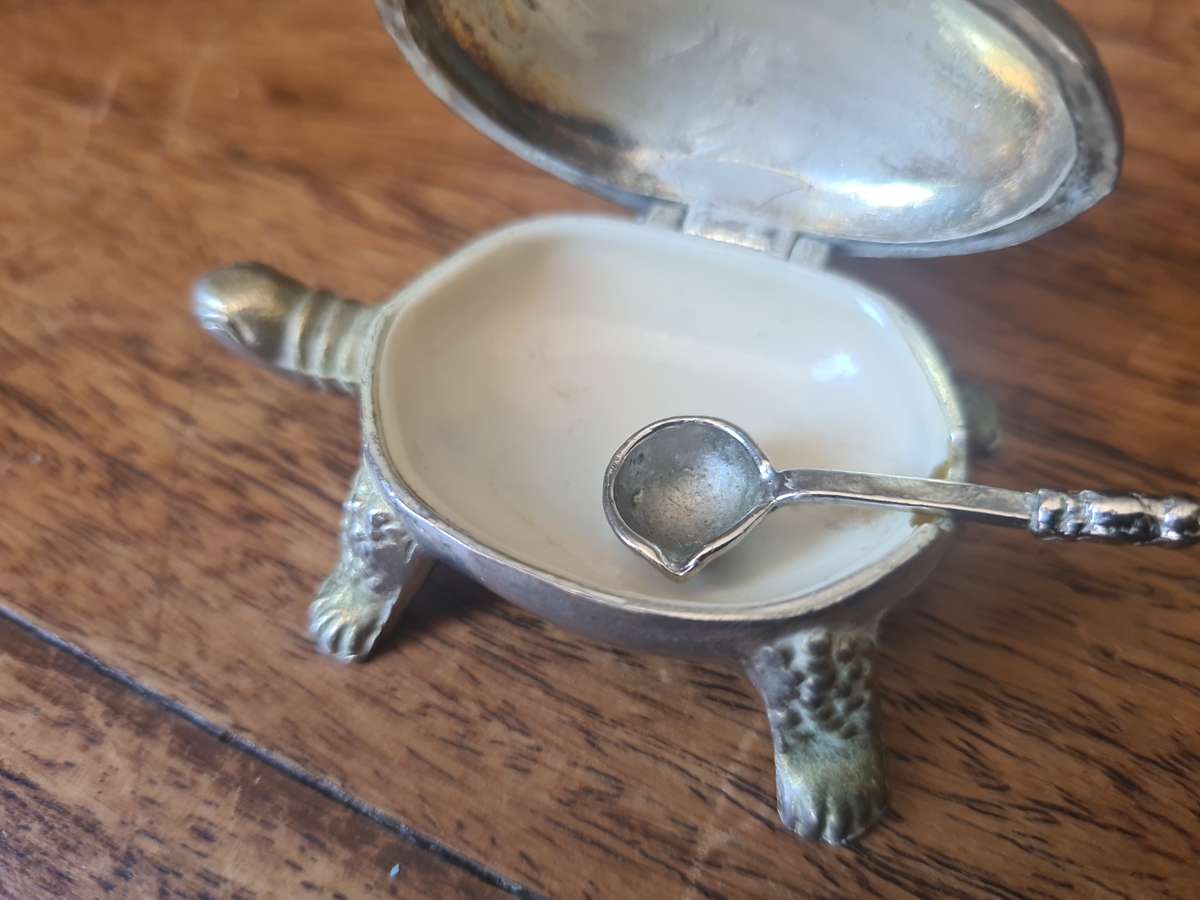 Very Rare!!! Vintage Tortoise Trinket box