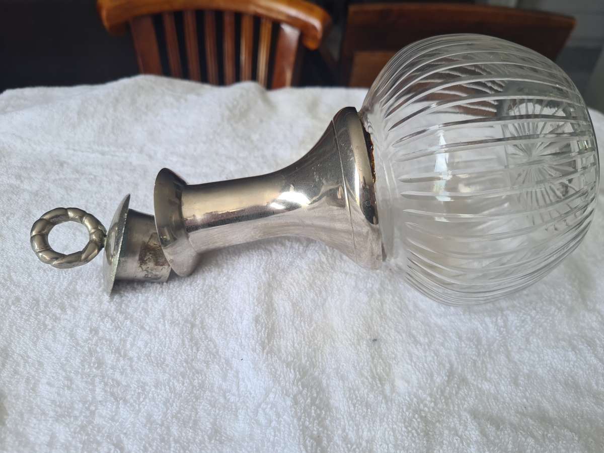Vintage Glass Decanter