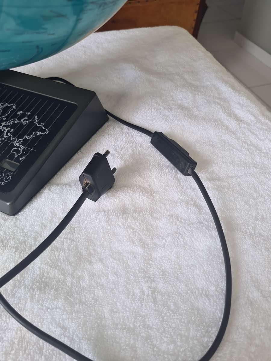 Vintage! Illuminated World Globe