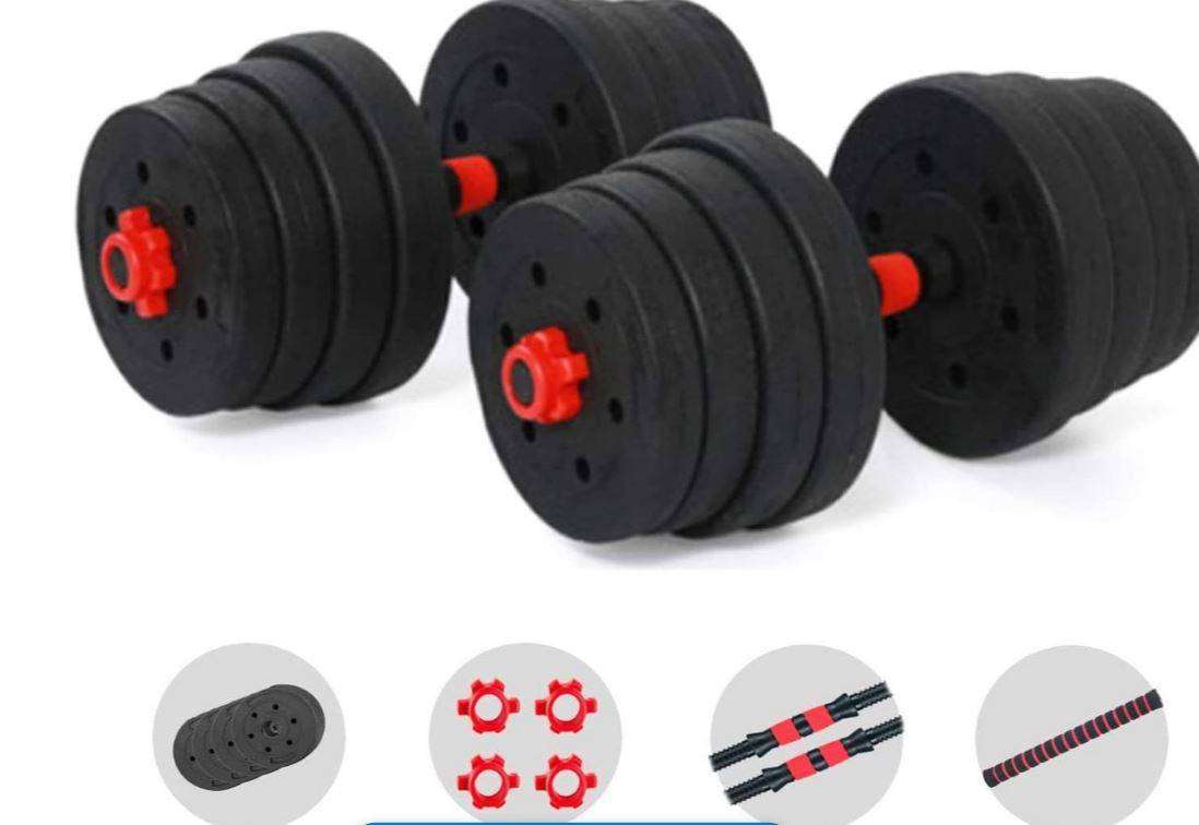 20Kg Barbell and Dumbbells Weight Set