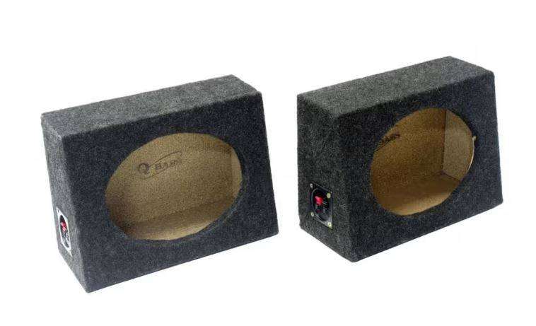 6x9` Speaker Enclosure Set - Acoustic Carpet with Wiring Connection Port
