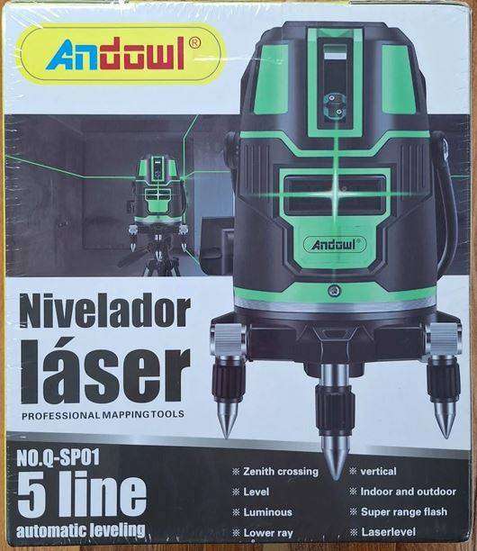 Andowl 5 Line Automatic Laser Level