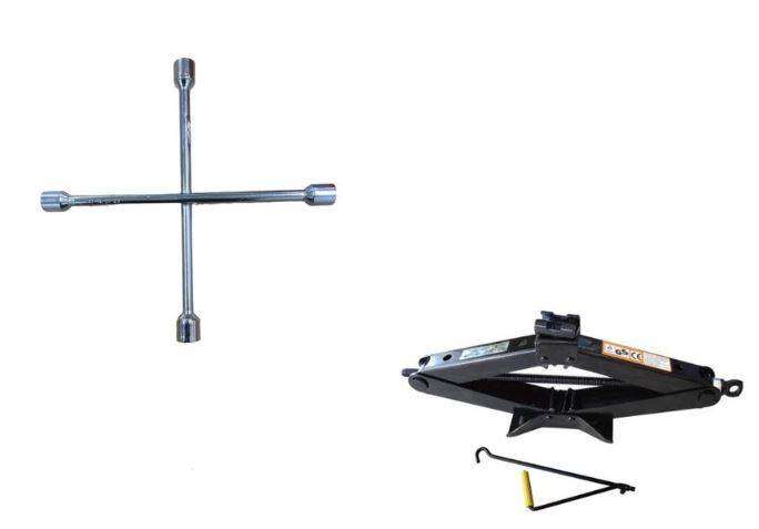 2 Ton Scissor Car Jack and Spanner