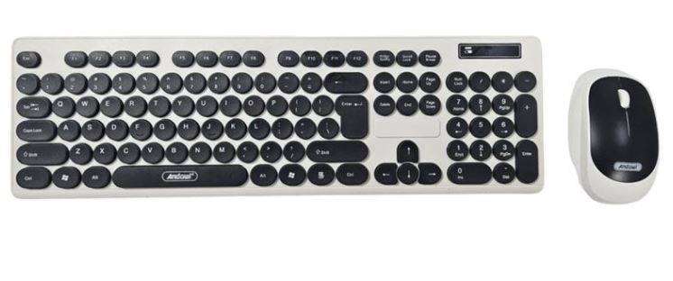 Andowl Keyboard and Mouse set - Black
