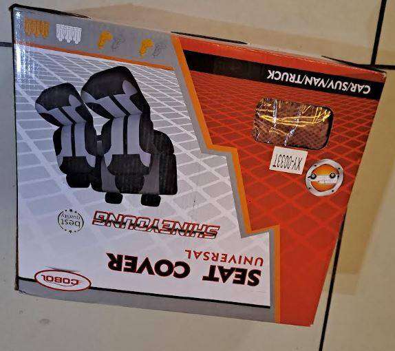 Car Seat Covers 6 Piece Good Quality (Red & black)