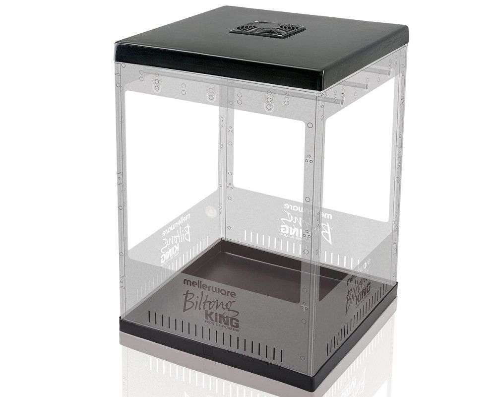 Mellerware Food Dehydrator With Drying Shelves Plastic 116W "Biltong King"