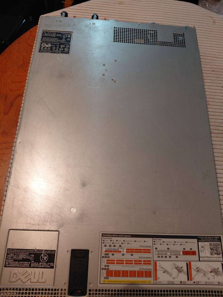 Dell R620 B8SC5Z1 2x Xeon E5-2650 2GHZ