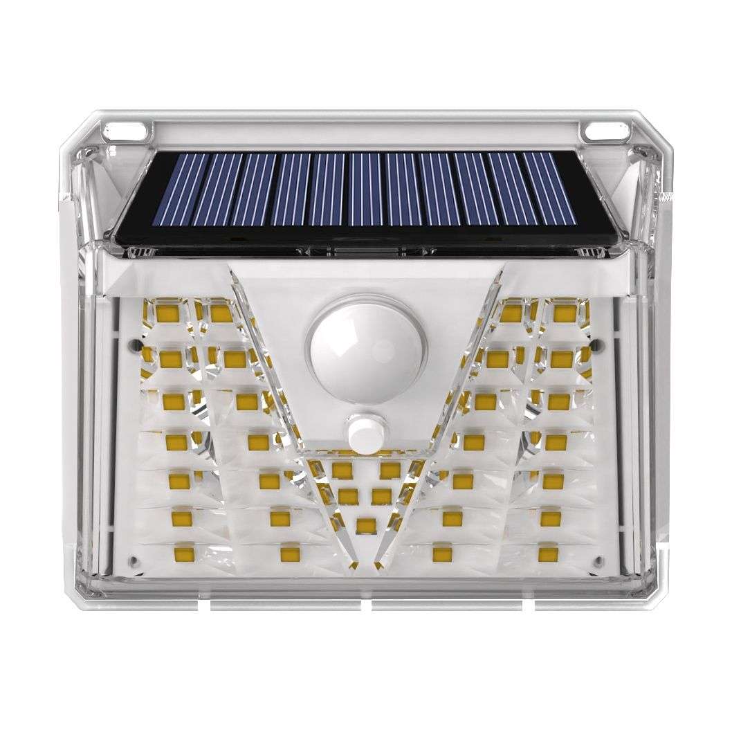 Motion sensor solar wall led -33 LEDs