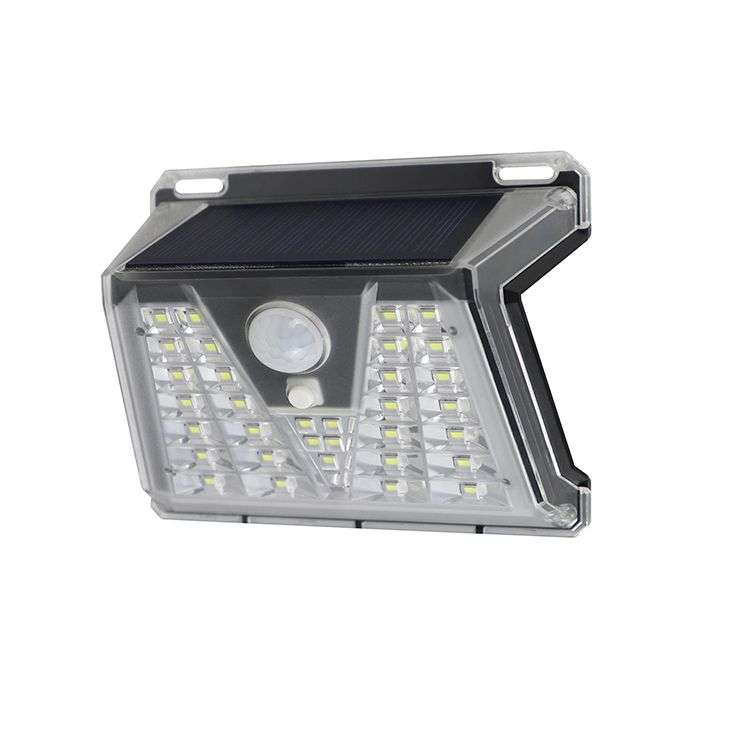 Motion sensor solar wall led -33 LEDs