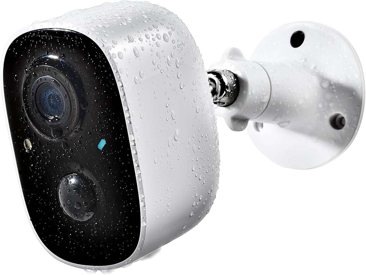 1080P smart outdoor battery-operated security camera