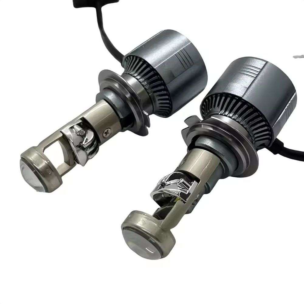 H11 2 Pin 6000 LUMEN LED 35W Headlight Bulbs With Bifocal Projector Lens