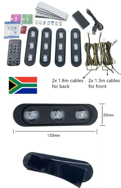 Car Interior Lights Car Floor Mat Star Lighting