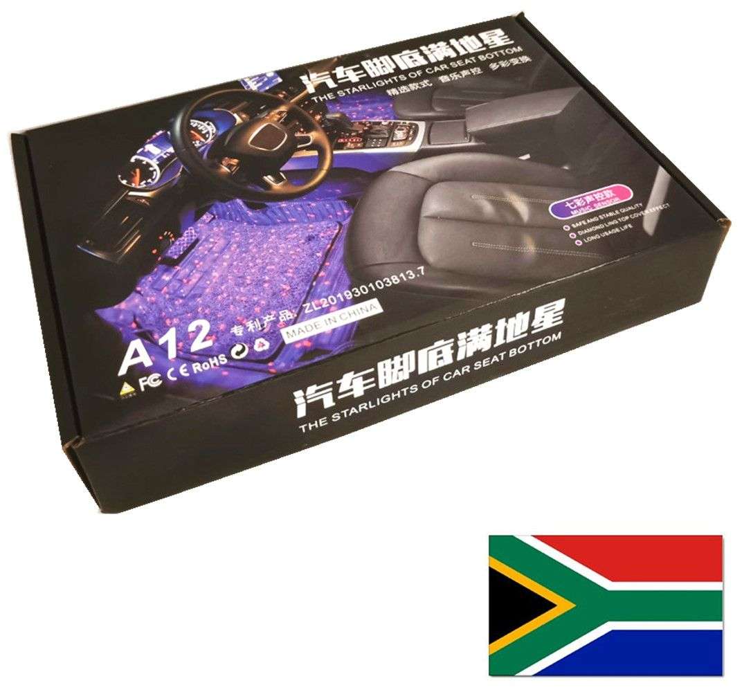 Car Interior Lights Car Floor Mat Star Lighting