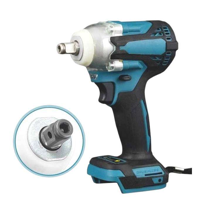 300NM Cordless Impact Wrench, 2 Battery Packs, Charger Carry Case & Gloves