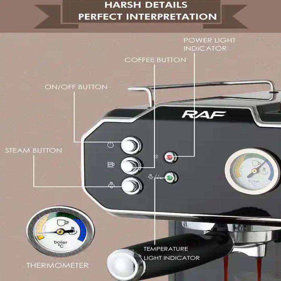 RAF Electric Coffee Maker Portable 2 Cup Coffee Machine Espresso coffee machine