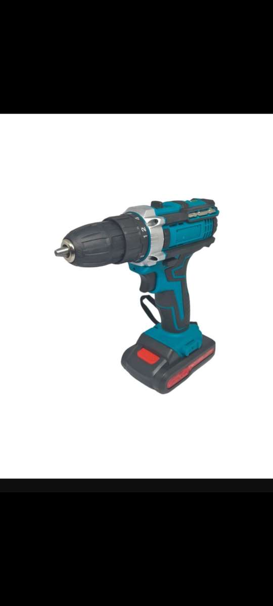 29 Pc Wireless Impact Drill Set With Drill Bits, Safety Gloves & Carry Case