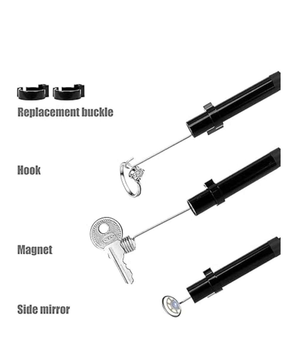 4K HD 4.3" LCD Endoscope Inspection Camera 1080P 8 LED - 5M