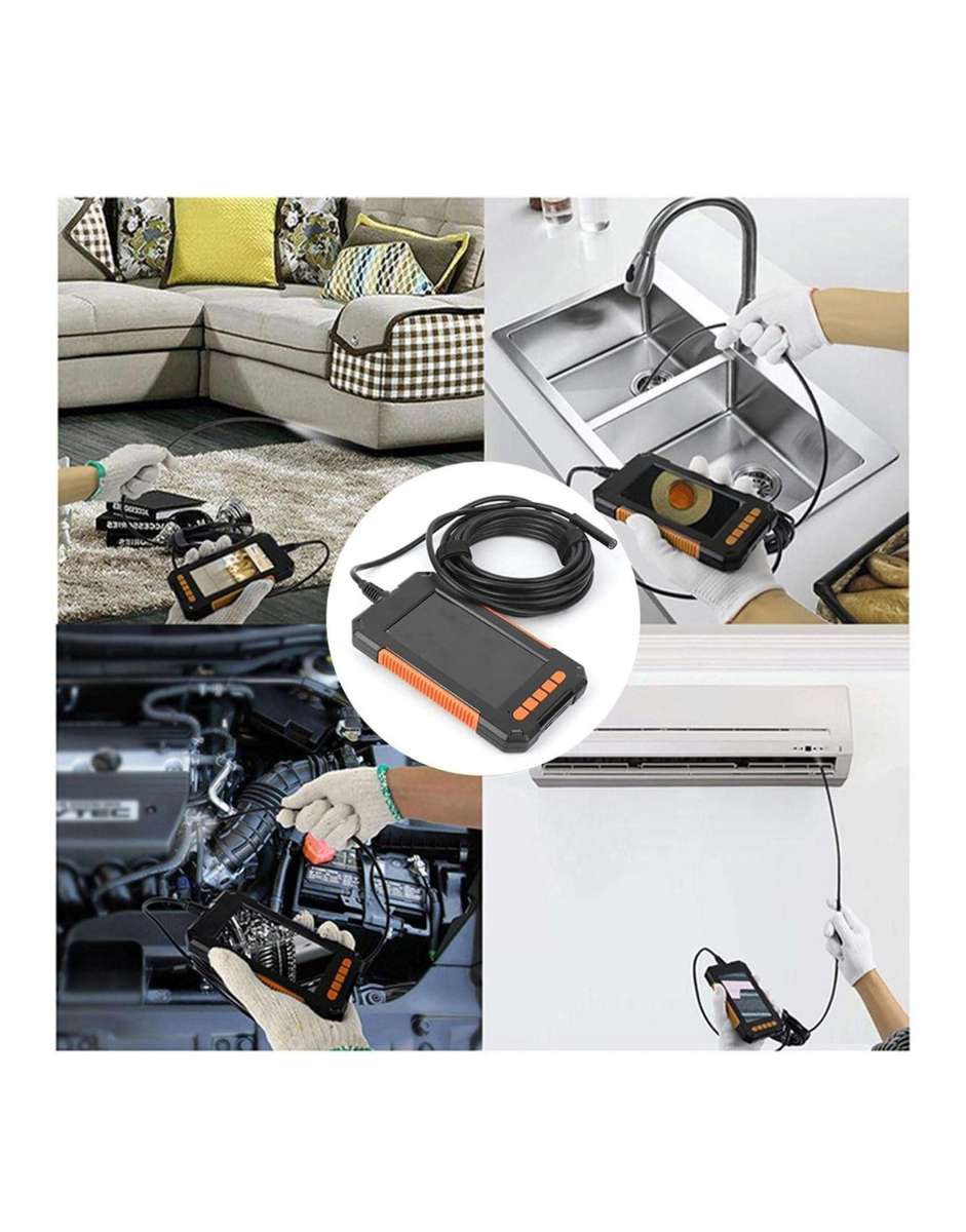 4K HD 4.3" LCD Endoscope Inspection Camera 1080P 8 LED - 5M
