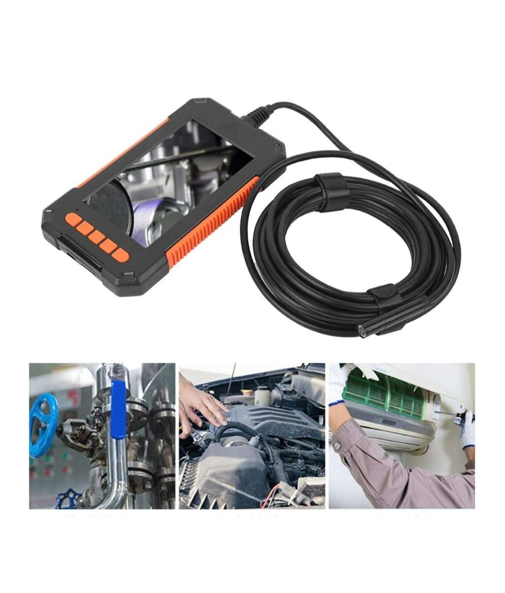 4K HD 4.3" LCD Endoscope Inspection Camera 1080P 8 LED - 5M