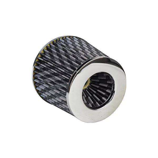 76MM Universal Cold Air Induction Cone Filter Air Filter & Clamp - Carbon