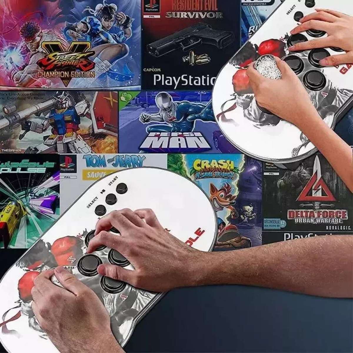 Dual Arcade Retro Gaming Joystick Console with 20349 Built-In Retro Games