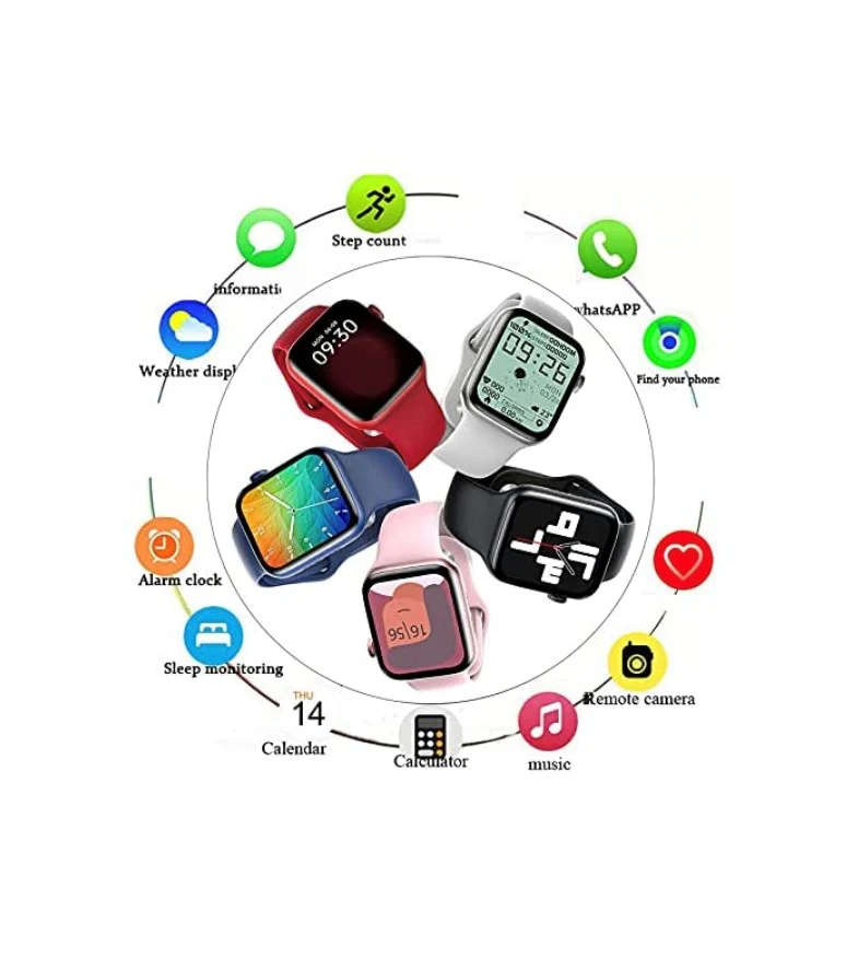 Smart Watch For Apple iOS and Android Phones Fitness Tracker - H22 PRO