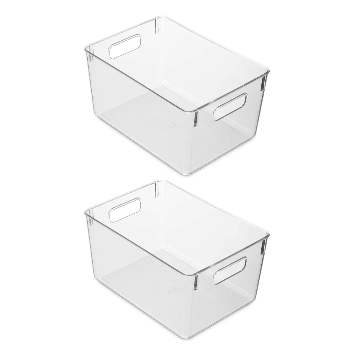 2 Pack Multifunctional Storage Container - 28 x 16 x 13 cm