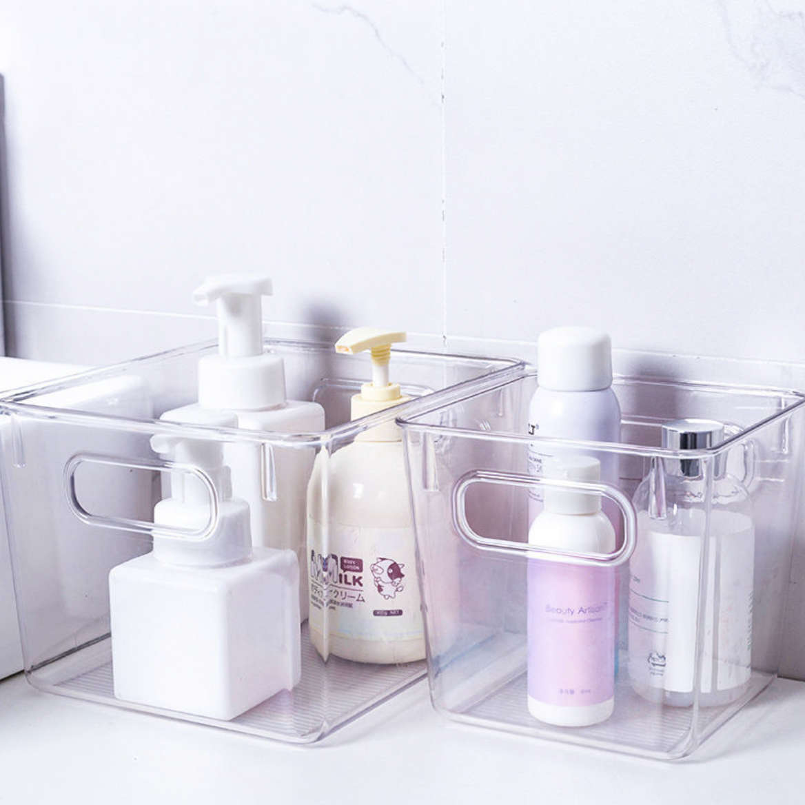 2 Pack Multifunctional Storage Container - 28 x 16 x 13 cm