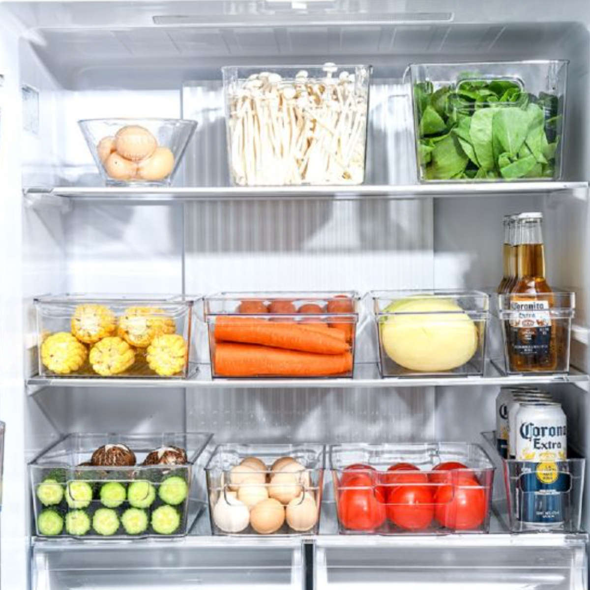 2 Pack Multifunctional Storage Container - 28 x 16 x 13 cm