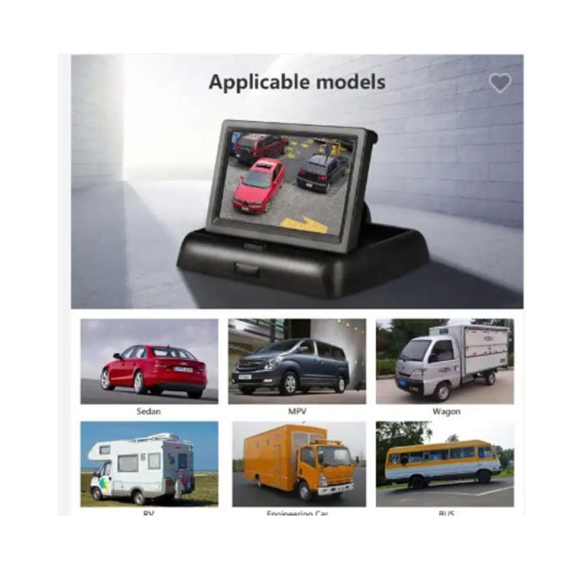 4.3" TFT-LED Car Monitor 1080P