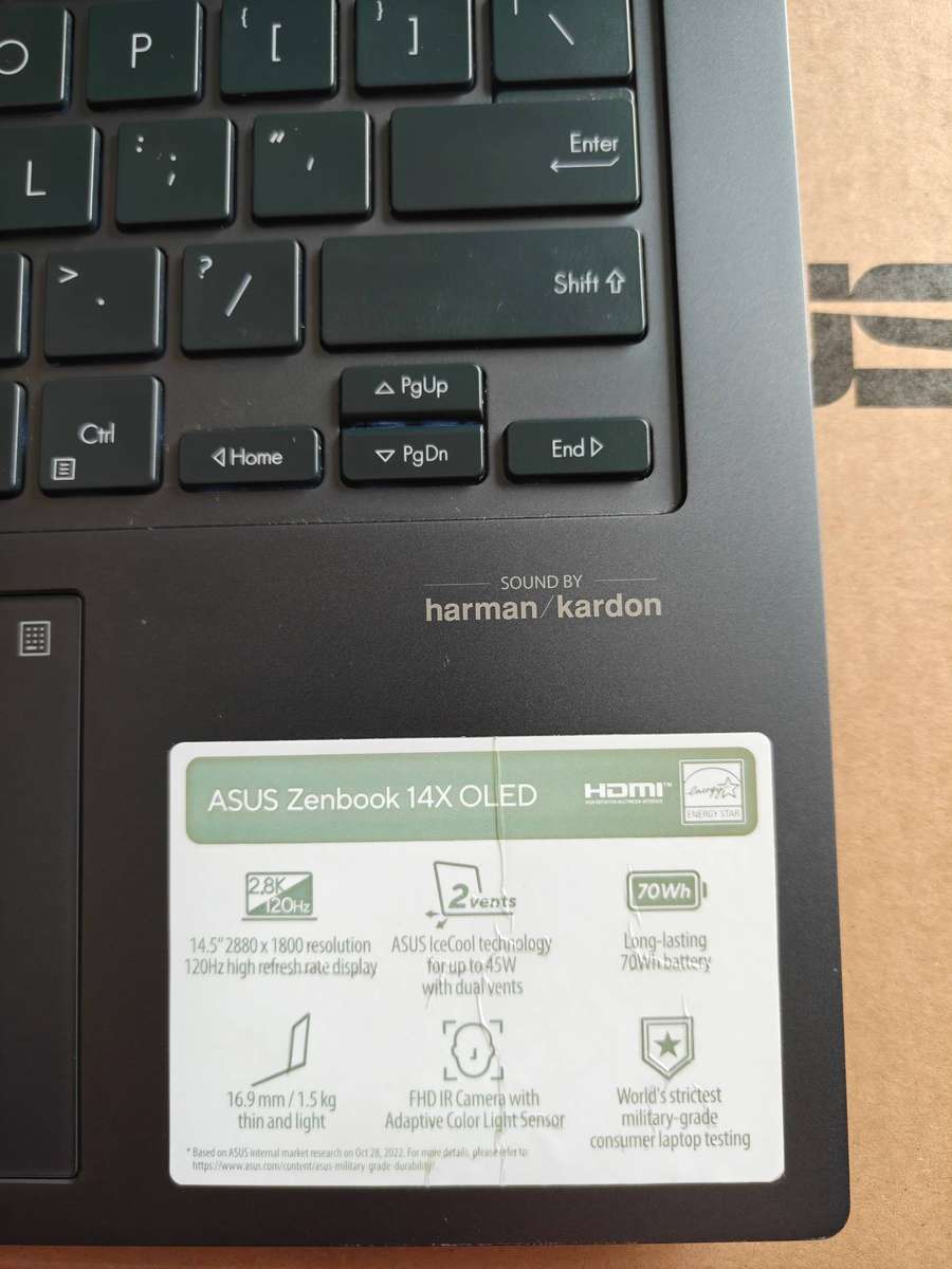 Asus Zenbook 14X Oled