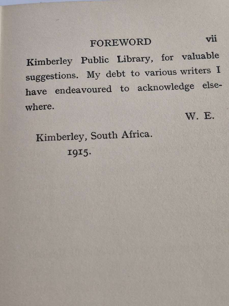 South-West Africa by William Eveleigh. 1915 Rare. Very good condition, fair dust jacket. Protected.