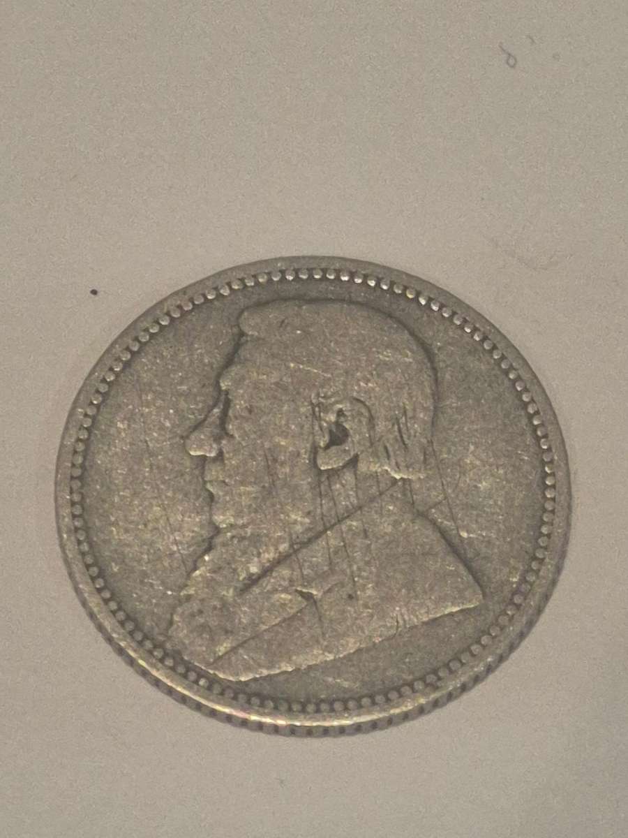 1893 Sixpence ZAR Zuid Afrikaansche Republiek. Ou Transvaal.
