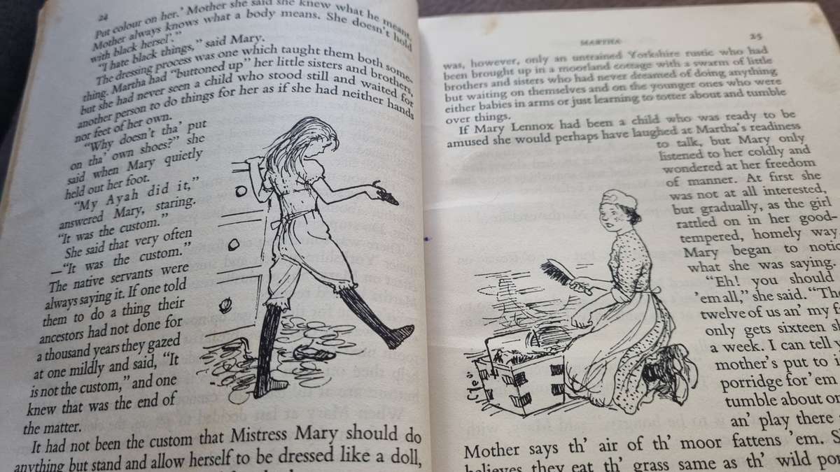 The Secret Garden ( The First Edition to be illustrated by Ernest Shepard ) Burnett, Frances Hodgson