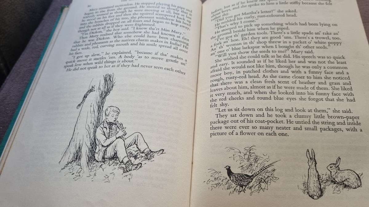The Secret Garden ( The First Edition to be illustrated by Ernest Shepard ) Burnett, Frances Hodgson
