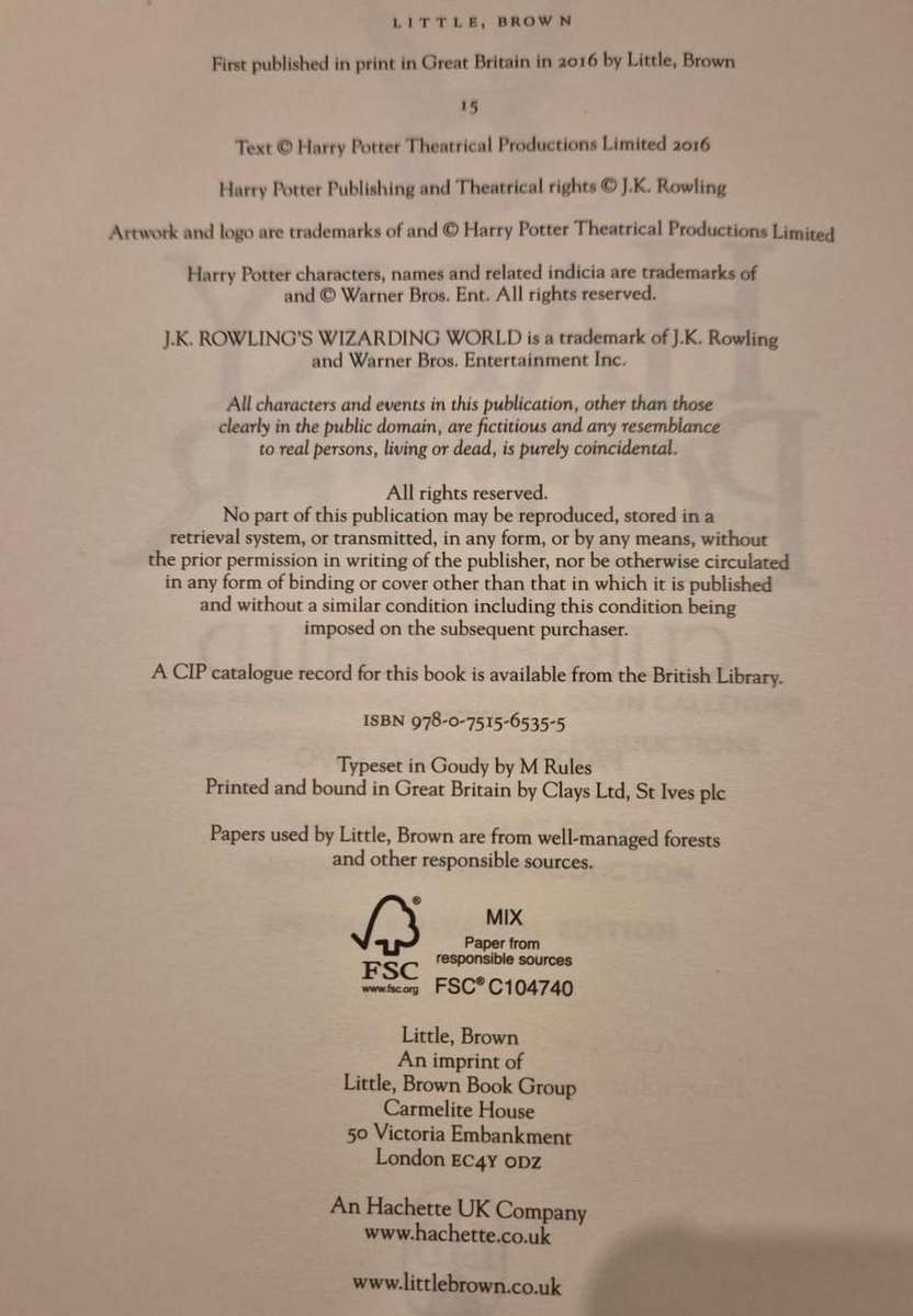 Harry Potter and the Cursed Child