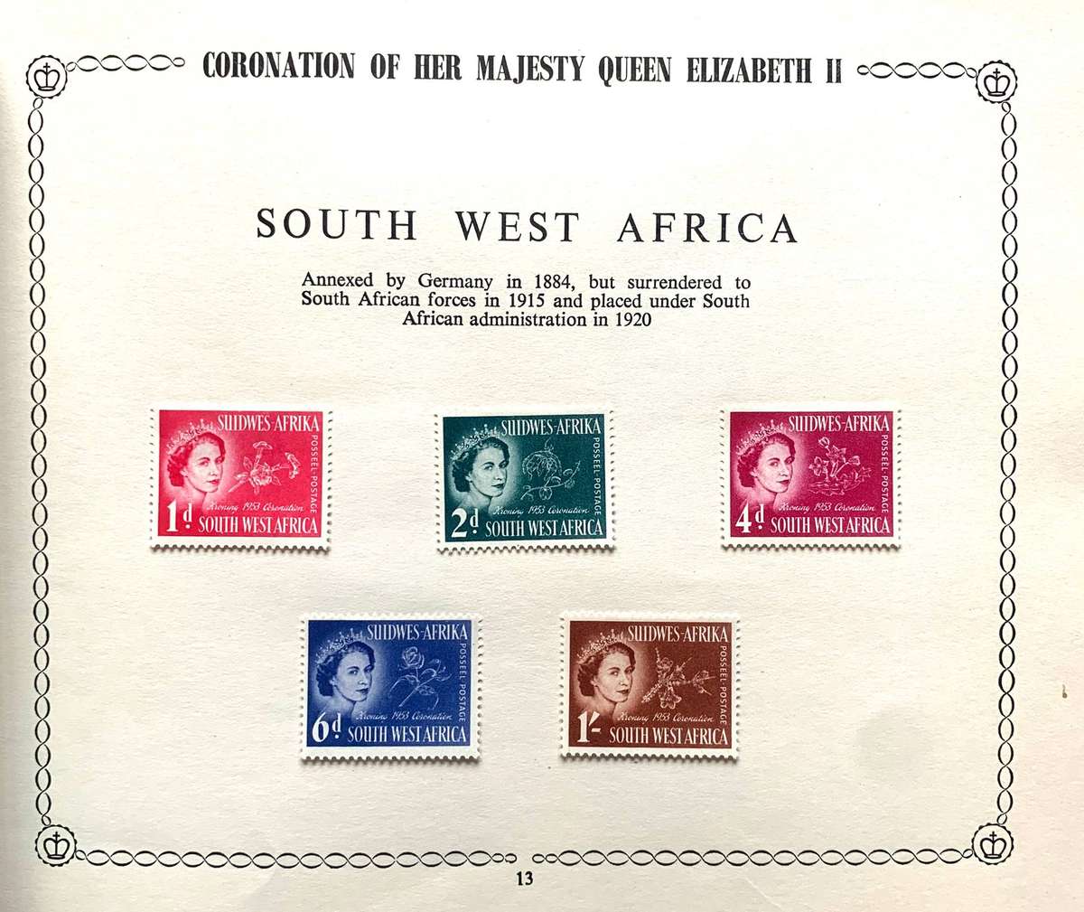QEII 1953 coronation special commemorative album complete - 79 countries & states - Great condition