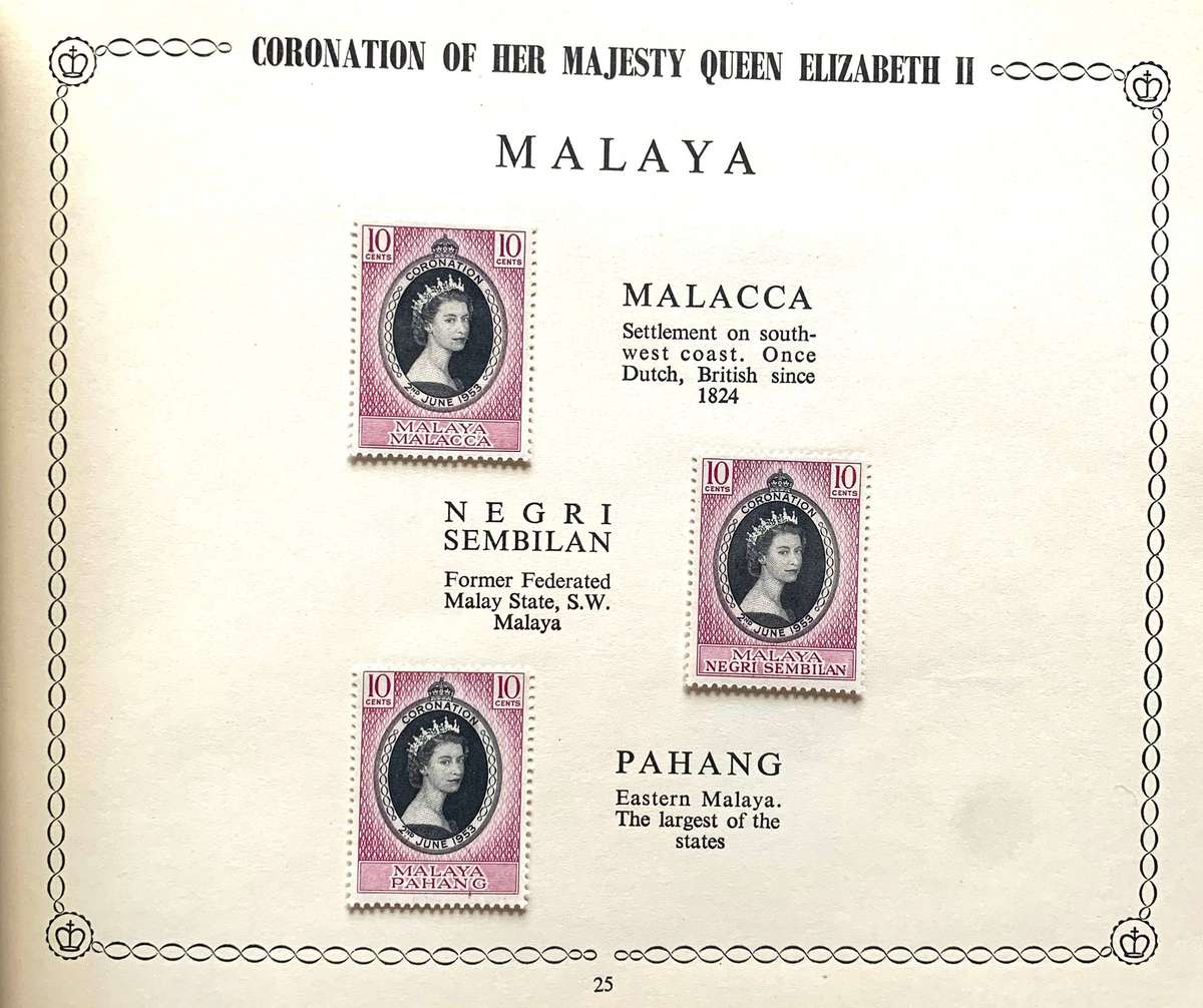 QEII 1953 coronation special commemorative album complete - 79 countries & states - Great condition