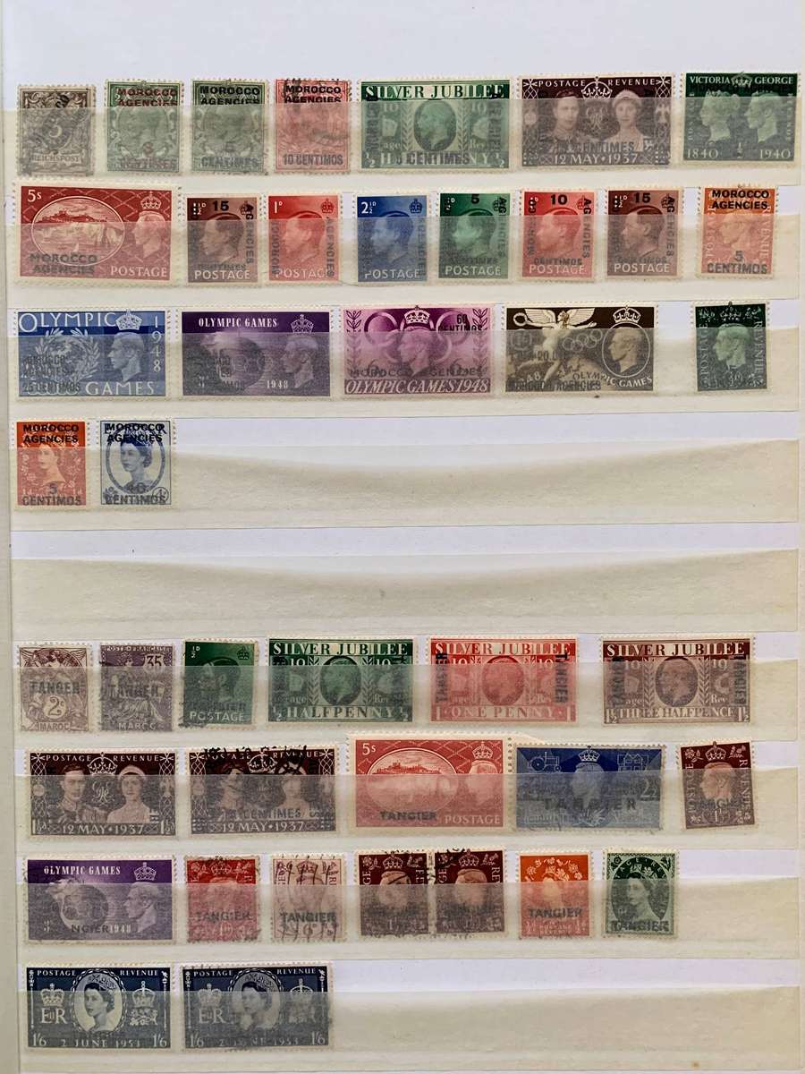 Mexico, Monaco, Morocco, Mozambique, Mongolia etc etc in second hand album