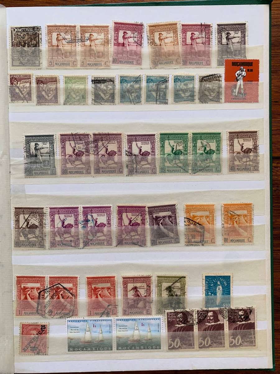Mexico, Monaco, Morocco, Mozambique, Mongolia etc etc in second hand album