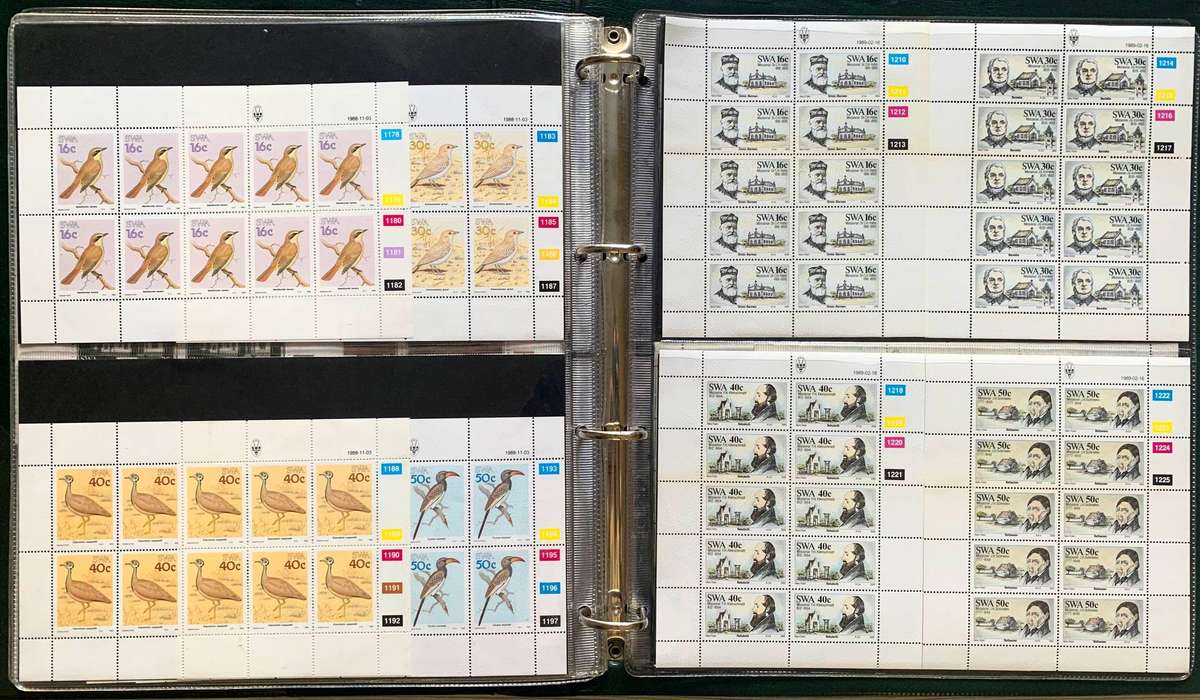 S.W.A. Full Sheets full sets FRESH x 12 in protector binder album
