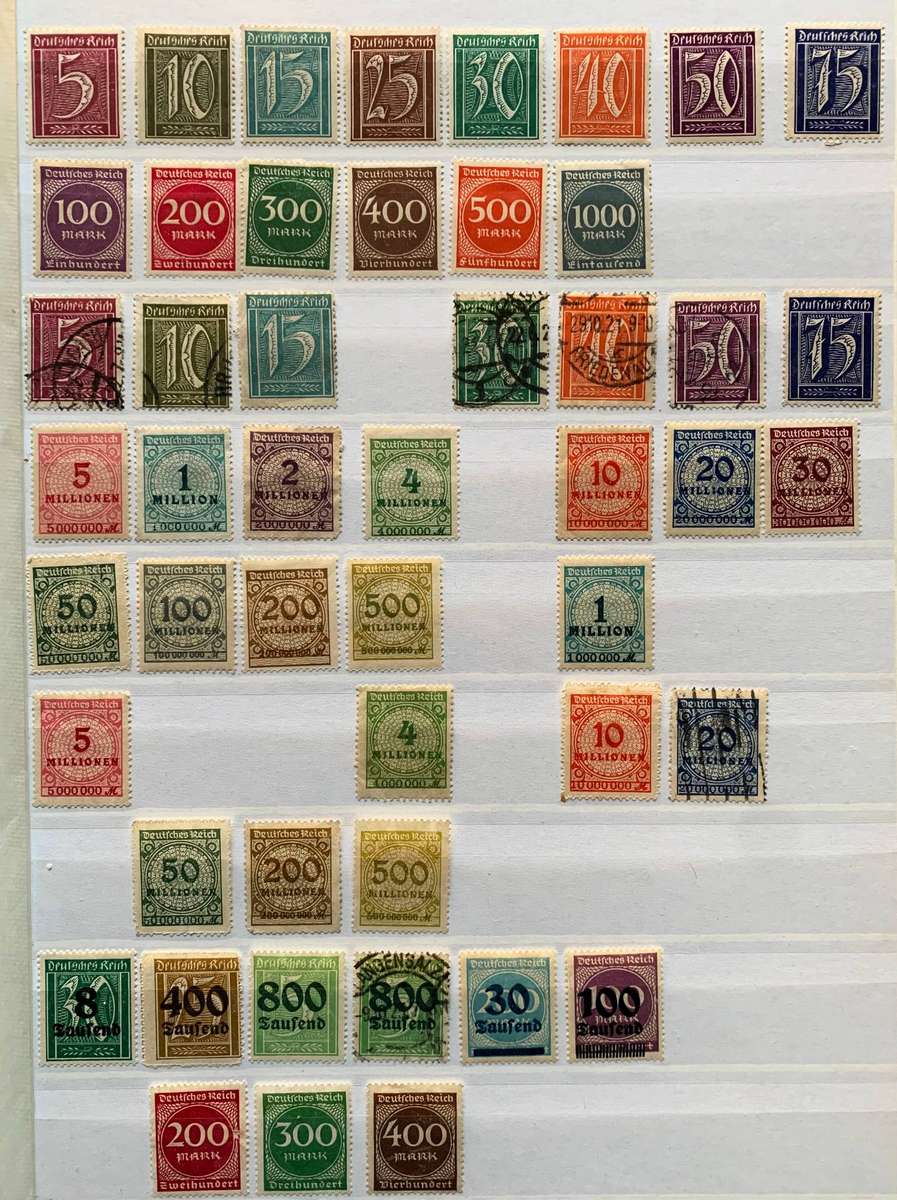 Nice Germany & states collection in Lighthouse 15 pg/30 side album - not checked !