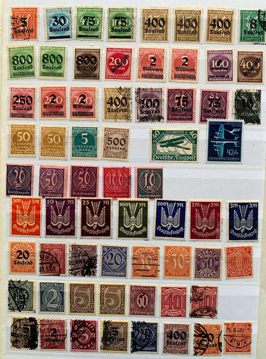 Nice Germany & states collection in Lighthouse 15 pg/30 side album - not checked !