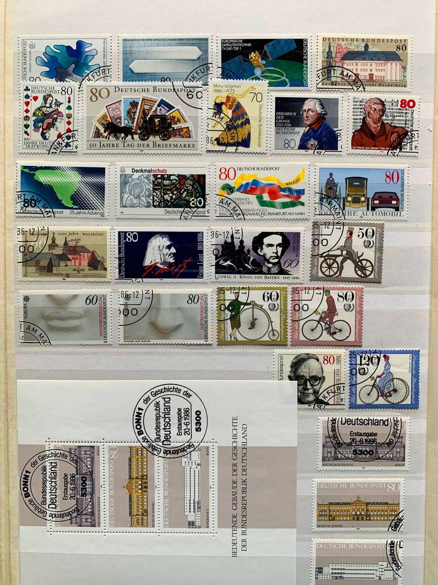 Nice Germany & states collection in Lighthouse 15 pg/30 side album - not checked !