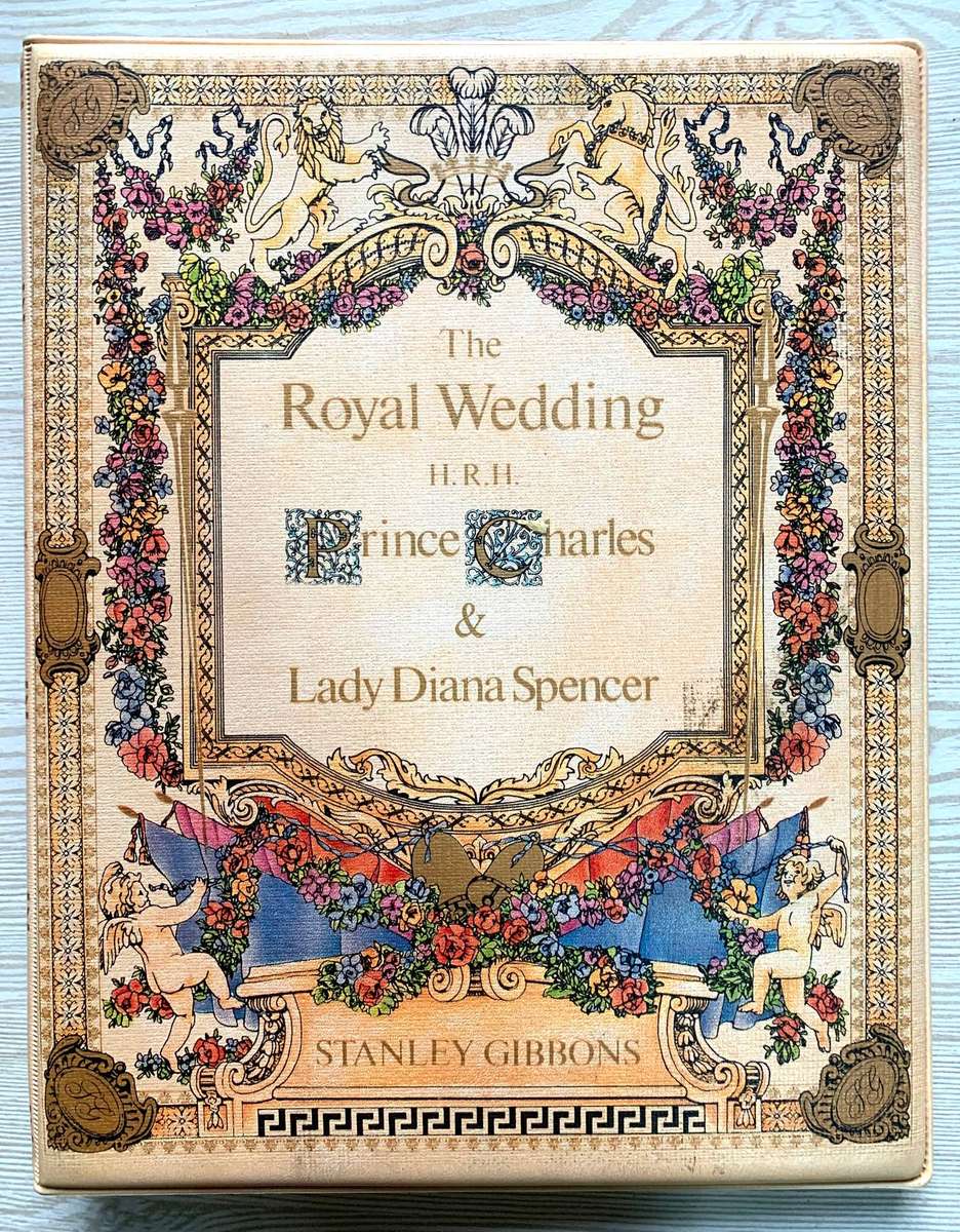 S.G. Royal Wedding commemorative album - 32 territories complete with stamps