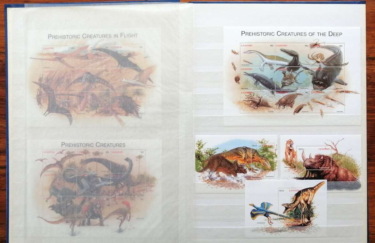 Lovely Lesotho Minisheets collection(Superb) in good nick lesotho stockbook - some modern material