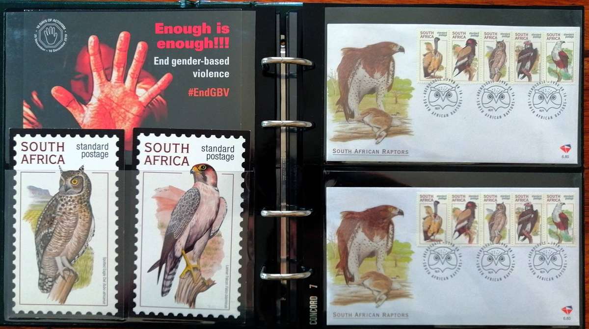 RSA 90s/2000s collection in Binder album - covers, sheetlets etc - 50 items - Fresh !