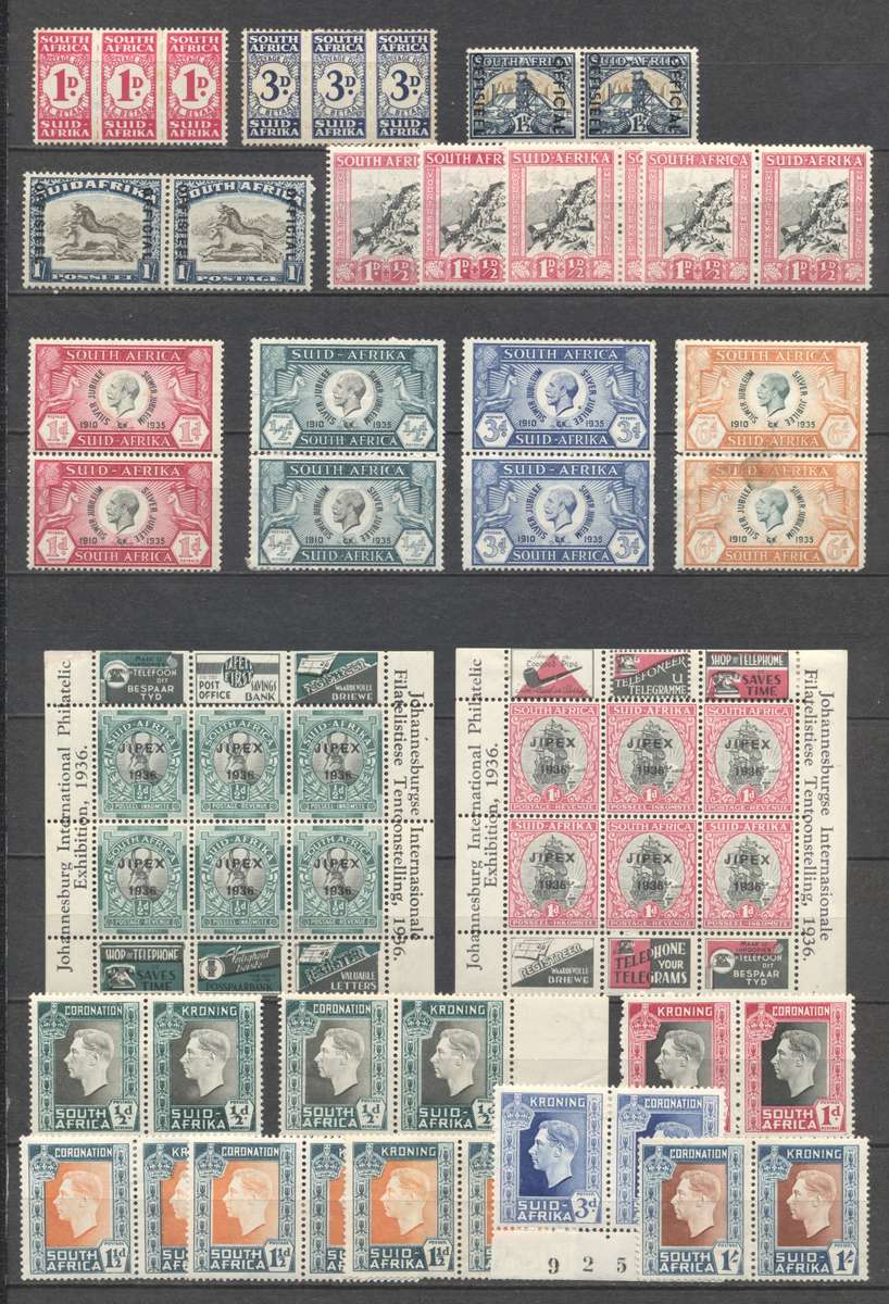 Union All Mint / MLH Selection - see 3 scans - Decent CV