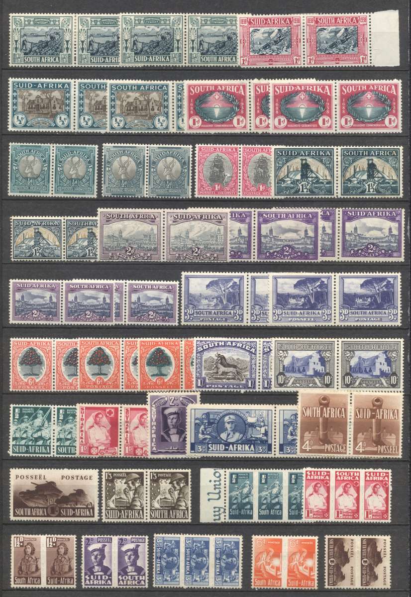 Union All Mint / MLH Selection - see 3 scans - Decent CV